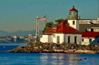 Alki Point Beach house Accommodation Massachusetts