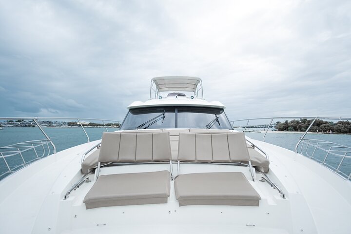 62' Yacht Tour In Miami Beach With Captain And Private Boat Rental - thumb 3